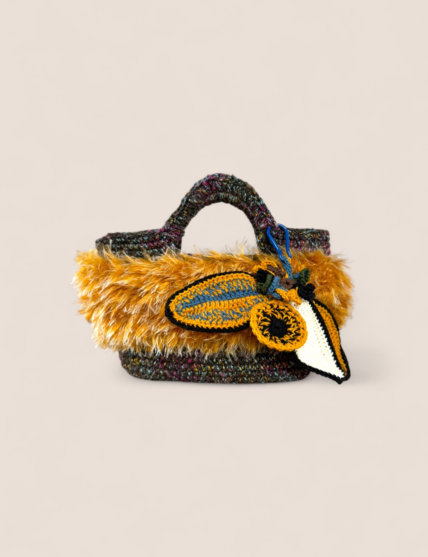 Bolso Polar Mostaza The Labbo – bolso artesanal sostenible